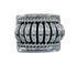 Navajo Authentic Sterling Silver Band Ring Size 7-3/4 AX128239